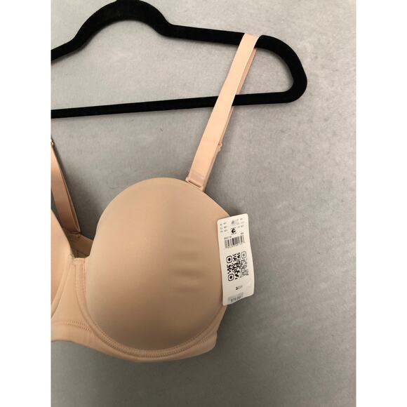 Wacoal Red Carpet Underwire Bra Removable Straps Nude Women's 30H NEW - Picture 2 of 10